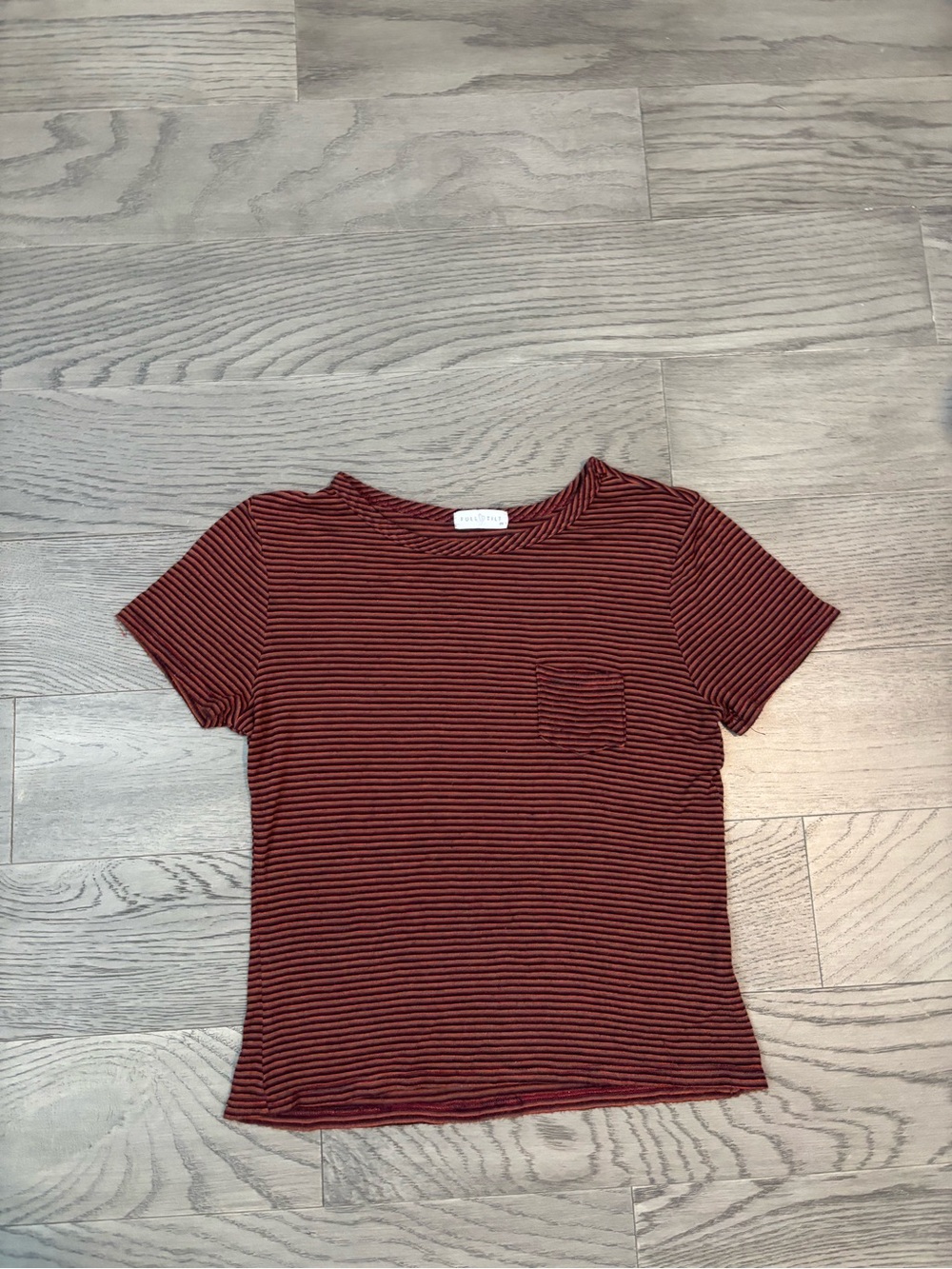 Full Tilt Striped Short Sleeve Tee